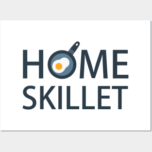 Home Skillet Fried Egg Emoji Posters and Art